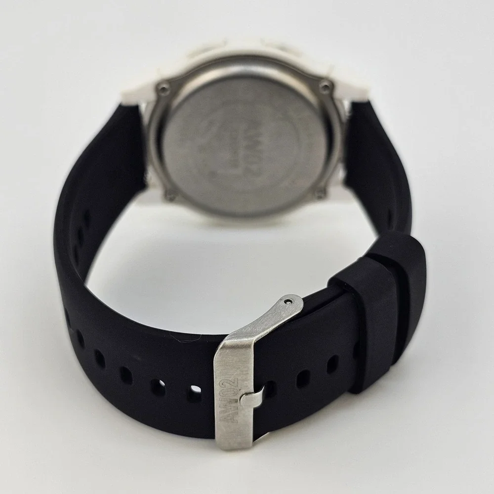 Beeasy Men's Ultra Slim Digital Watch 44MM‎ New Black Plastic Bands New Battery